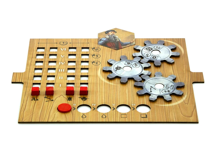 board game components packshot